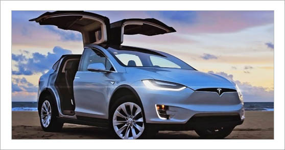 SUV avec chauffeur Tesla Model X